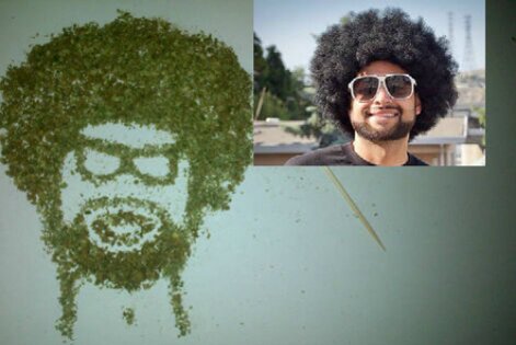 I was crushing up some hydro and this happened